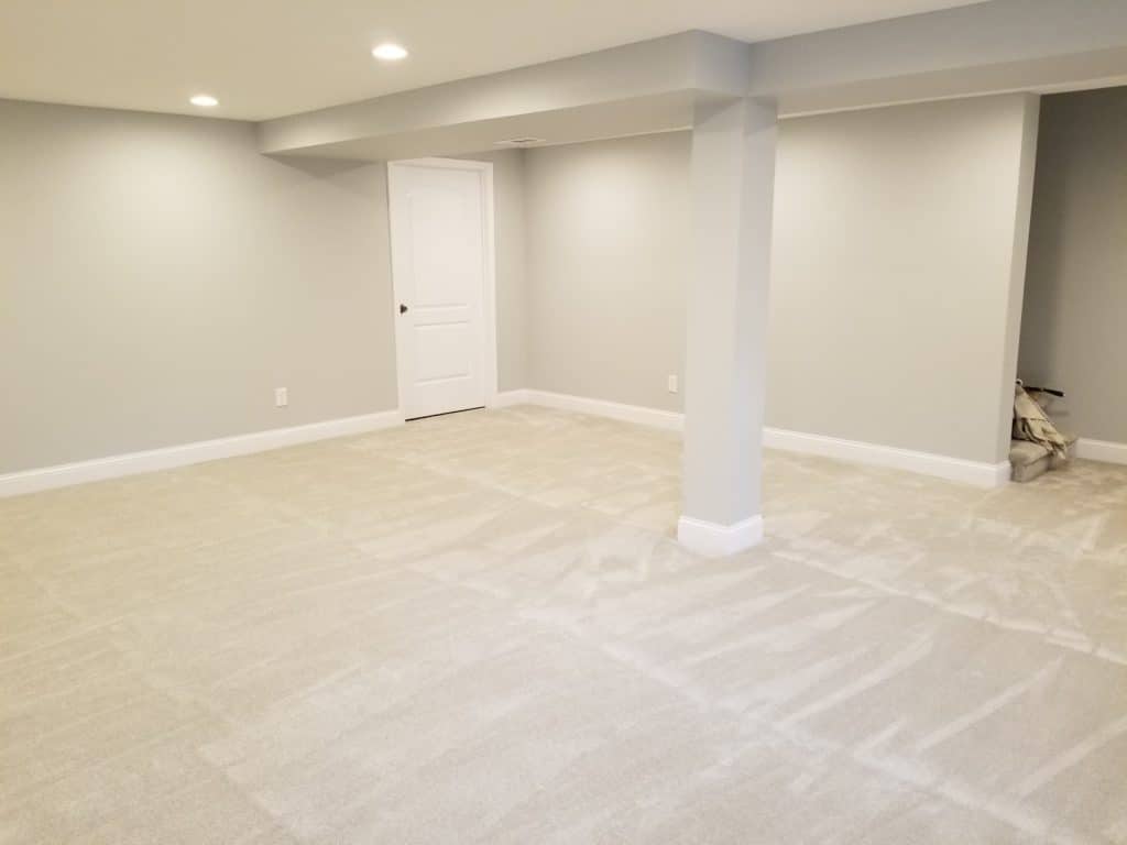 Carpeted Basement in St. Louis, MO