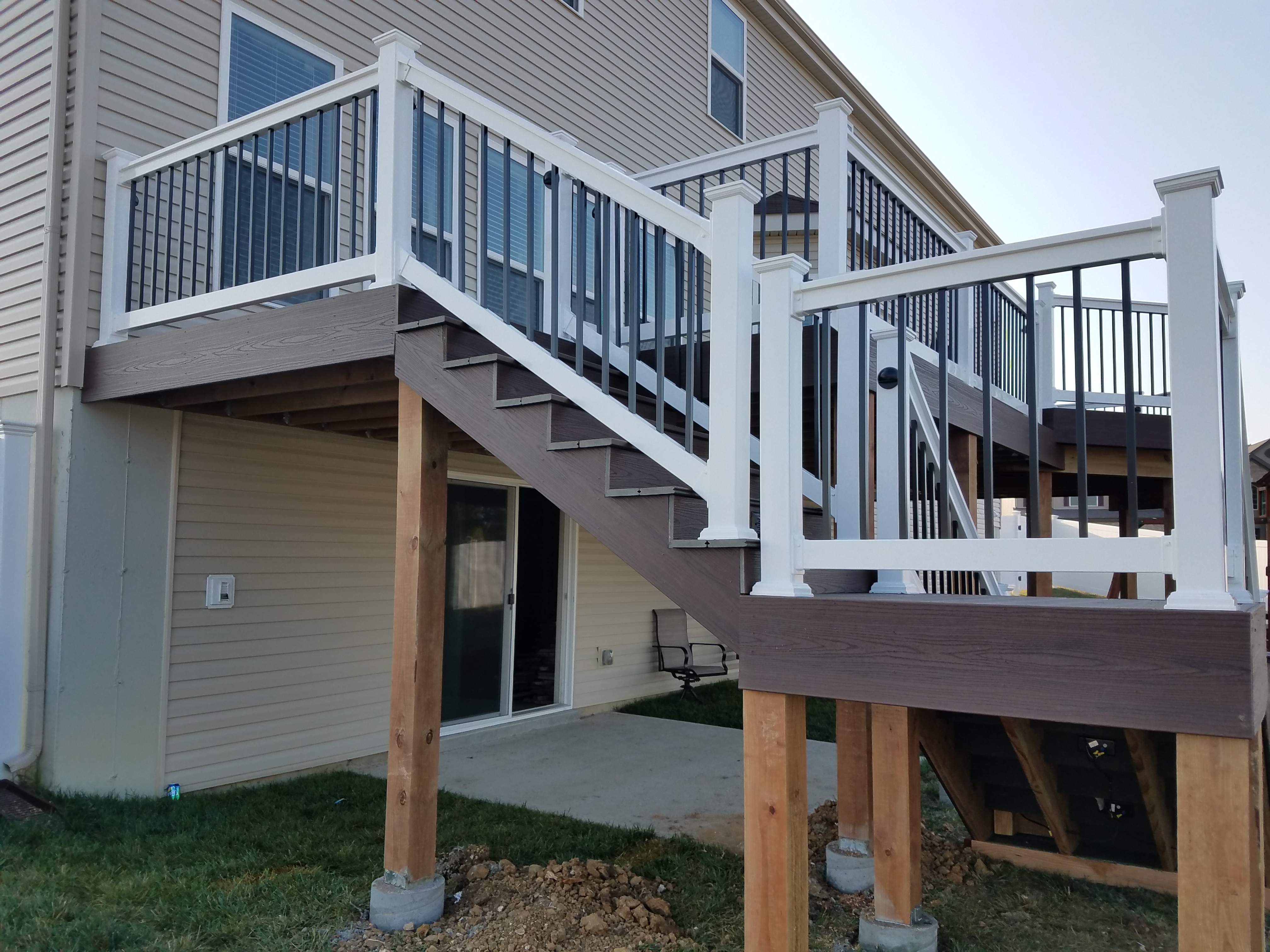 Raised Deck Staircase in St. Louis