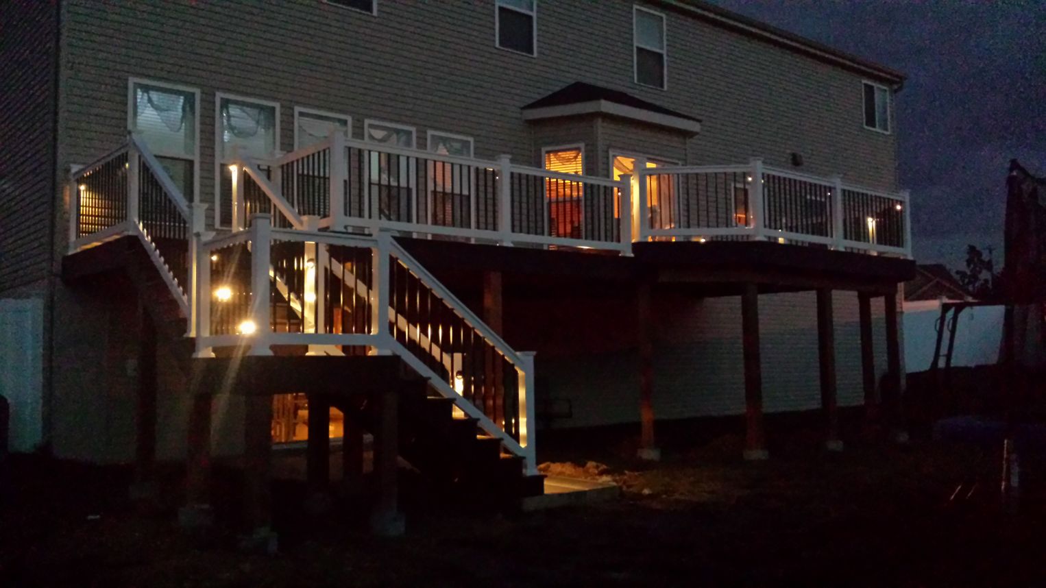 Lighted Raised Deck in St. Louis